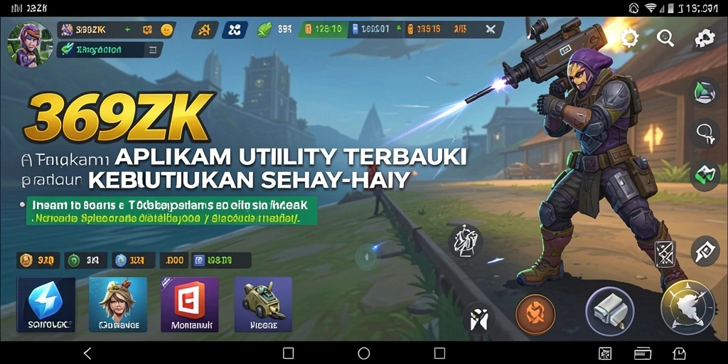 Tampilan antarmuka utama 369ZK yang intuitif dan mudah digunakan.