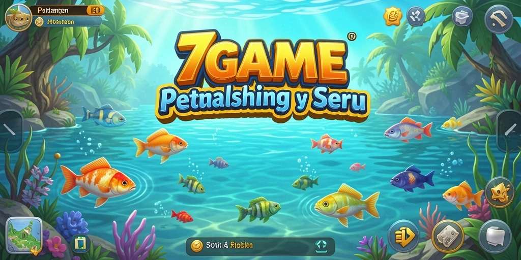 Tangkapan ikan besar dalam gameplay 7GAME.