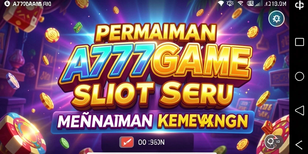 Tampilan menarik dari gameplay Slot di A777GAME.