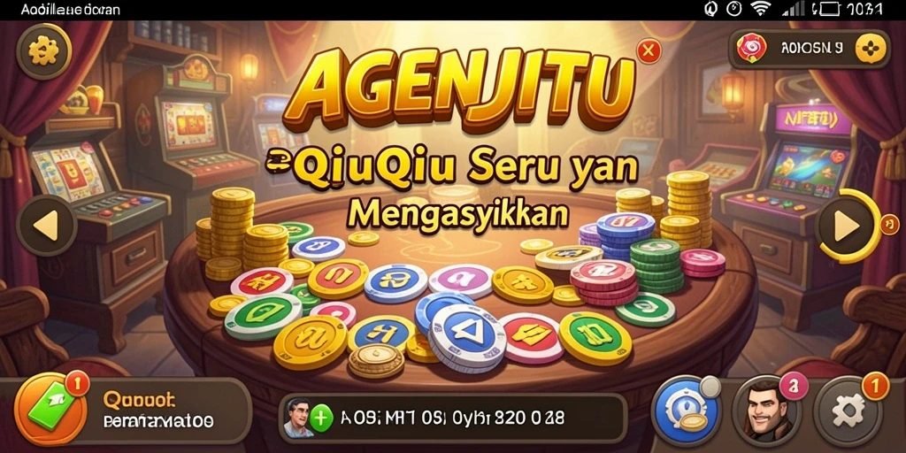 Gameplay QiuQiu yang menegangkan dan seru di AGENJITU.