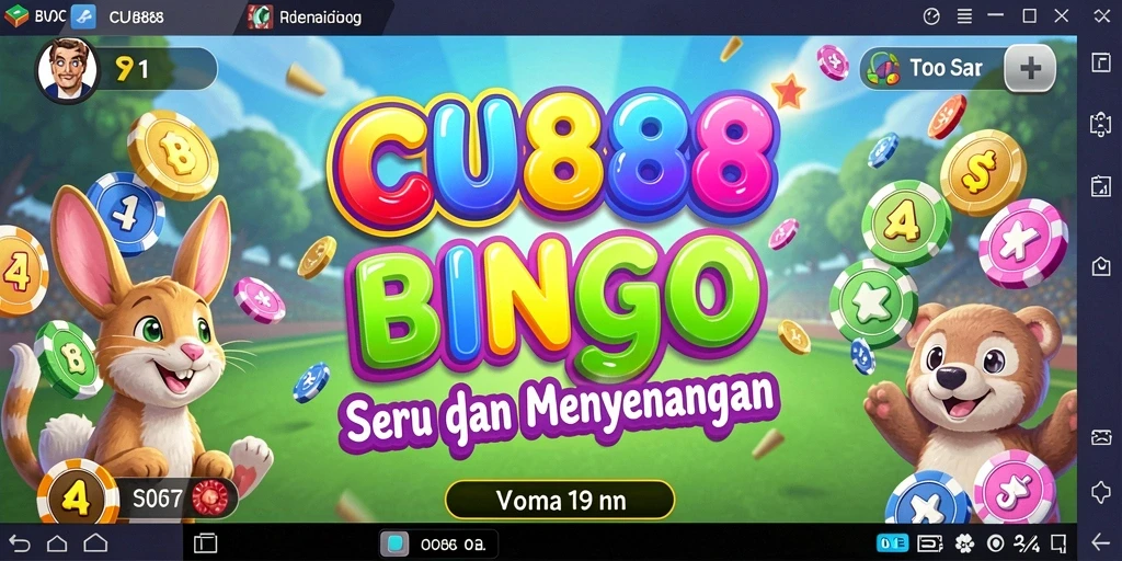 Tampilan gameplay Bingo yang seru dan interaktif di CU888.