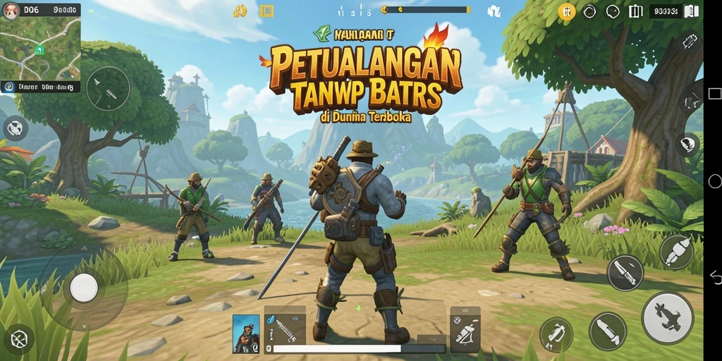 Screenshot D06 menampilkan gameplay imersif di dunia terbuka.