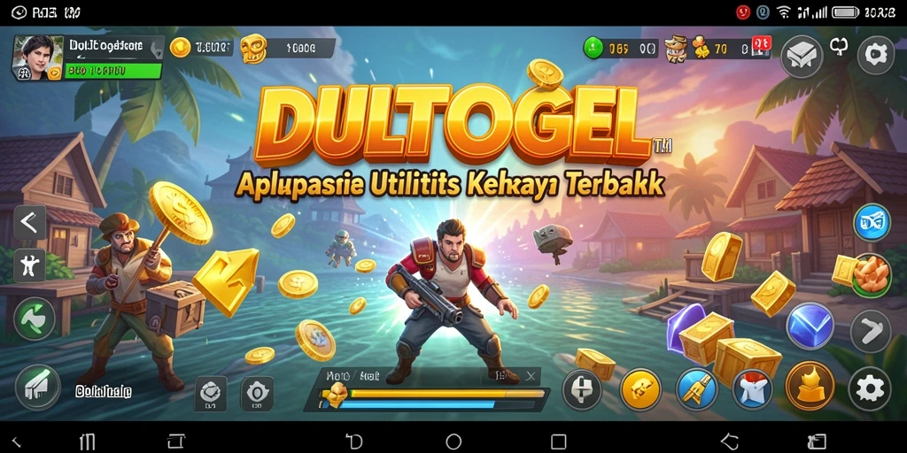 Tampilan antarmuka DULTOGEL yang intuitif dan fungsional.