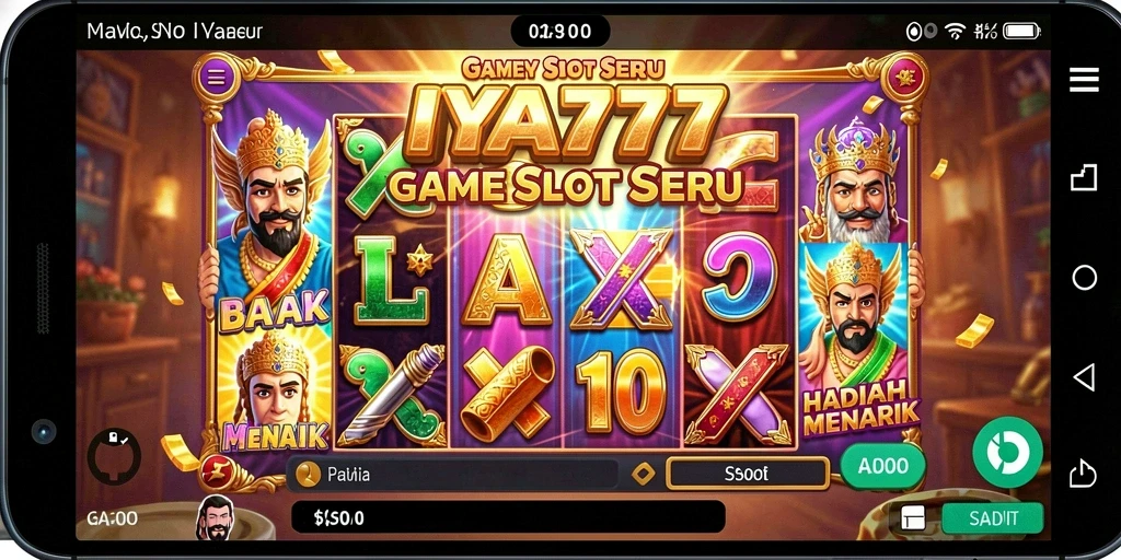 Screenshot game IYA777 menampilkan grafis Slot yang memukau dan gameplay seru.