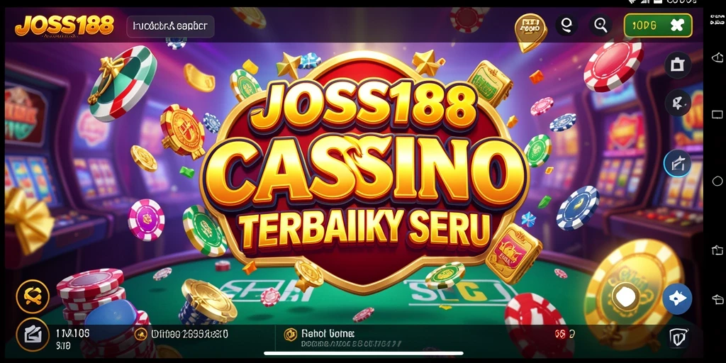Screenshot gameplay JOSS188 menampilkan suasana kasino yang seru.