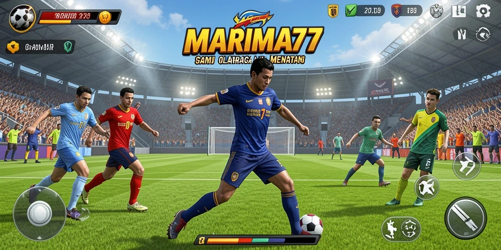 Tampilan gameplay MARIMA77 yang seru dan kompetitif.