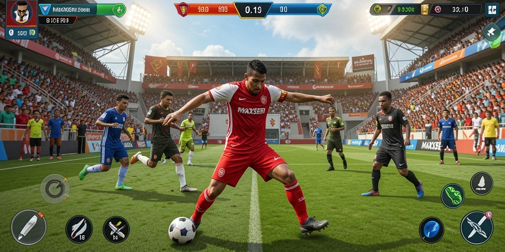 Gameplay seru dengan berbagai cabang olahraga di MAXSERU.