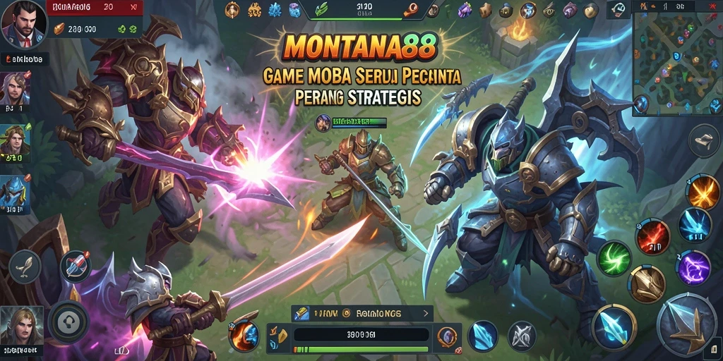 Tampilan seru gameplay MONTANA88 dengan aksi pertempuran yang intens.