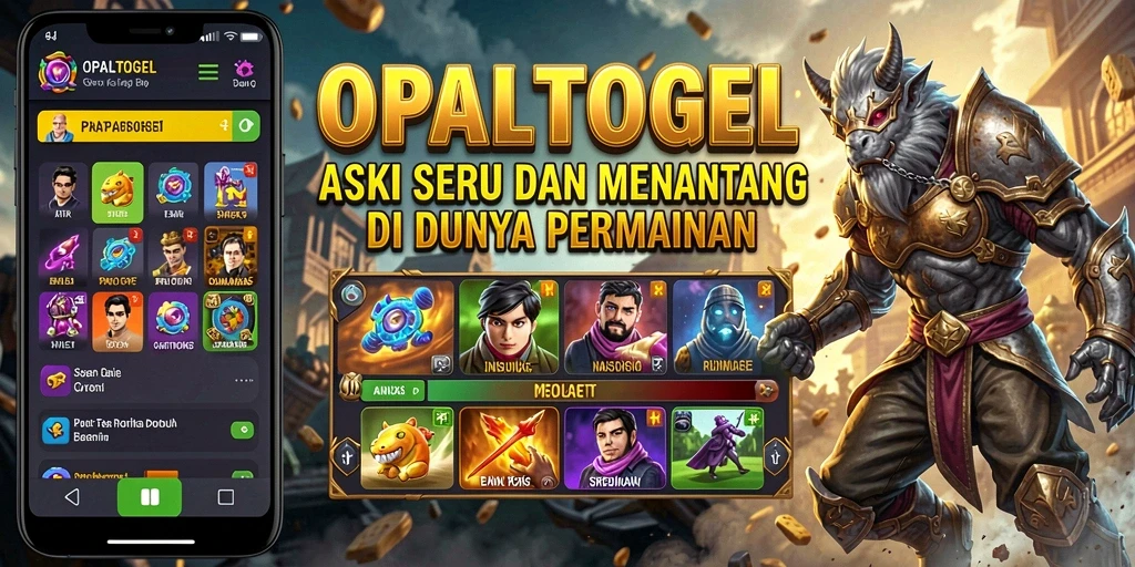 Screenshot OPALTOGEL menampilkan gameplay aksi yang mendebarkan.