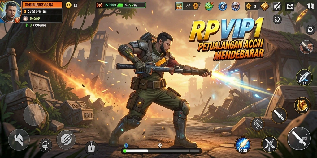 Screenshot RPVIP1 menampilkan aksi seru dalam gameplay.