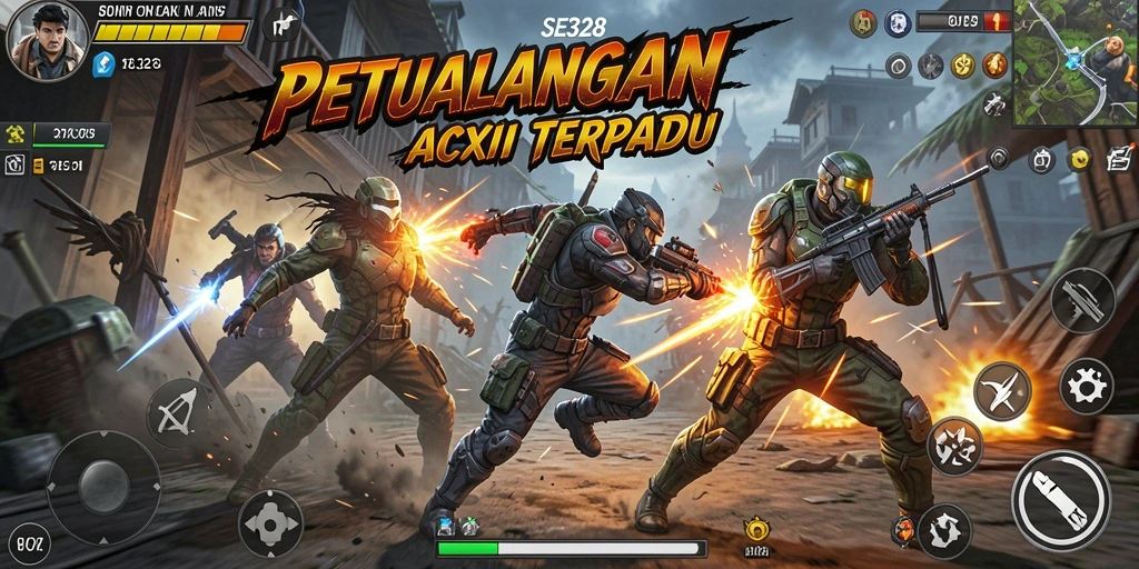 Menampilkan aksi bertempur yang intens dalam SE328.