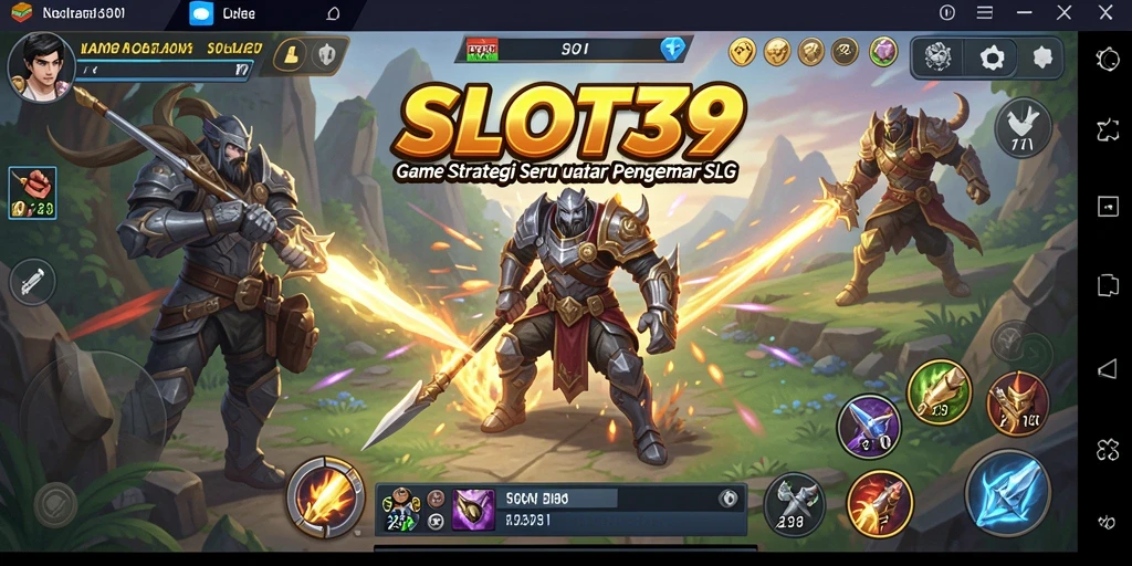 Tampilan screenshot gameplay yang menarik dan dinamis dari SLOT39.